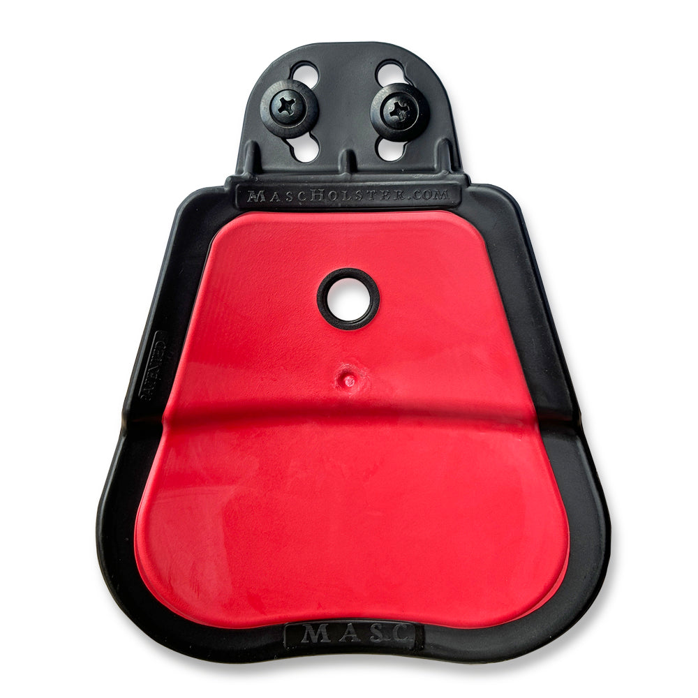 Polymer Paddle Assembly is Compatible only with Our Holsters, Fits Belts up to 1 3/4" - 4.5 cm in Width