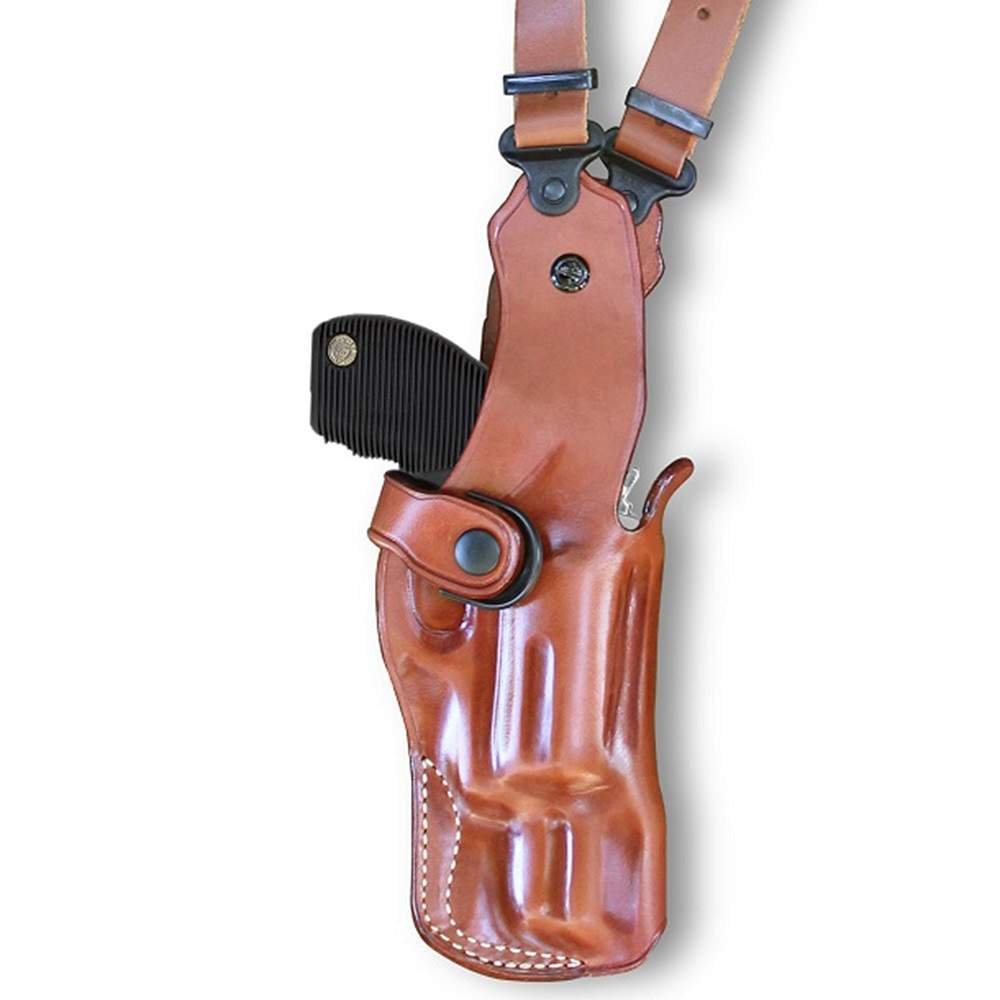 Leather Vertical Shoulder System for Revolver Component
