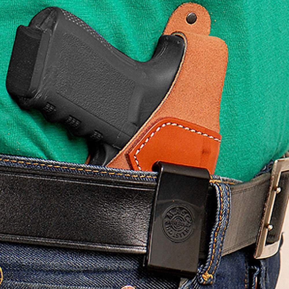 Premium Suede Leather (IWB) Concealment Holster With EXPANDER LOCK SYSTEM