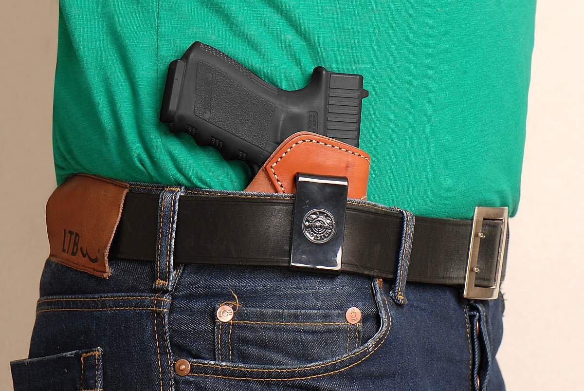 Leather Inside The Waist Band (IWB) Concealment Holster