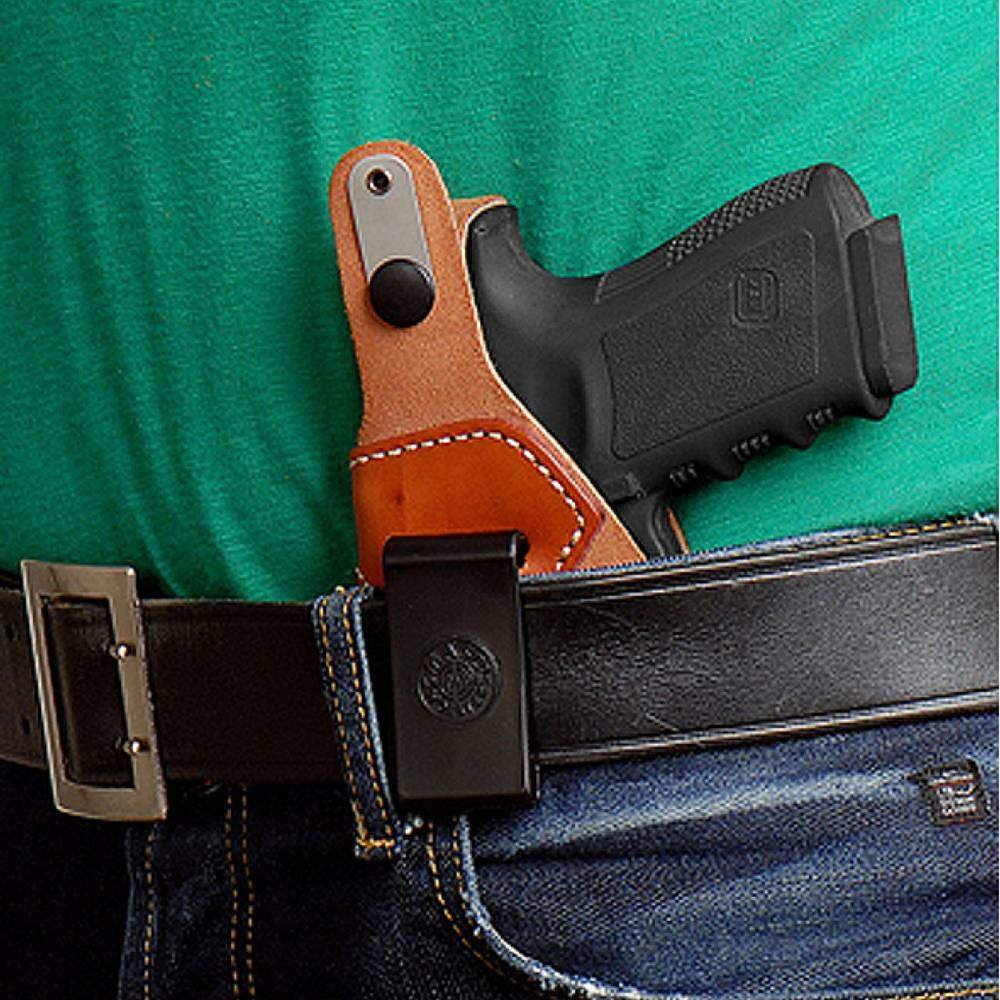 Premium Suede Leather (IWB) Concealment Holster With EXPANDER LOCK SYSTEM