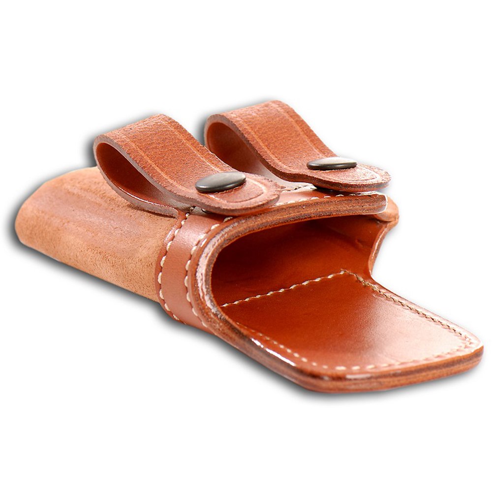 Leather Inside The Waist Band (IWB) Concealment Holster With Belt Straps