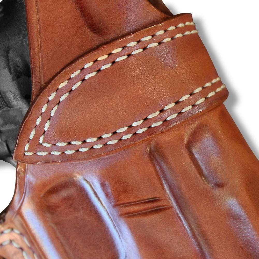 Premium Leather Belt Holster With Thumb Break For Good Retention