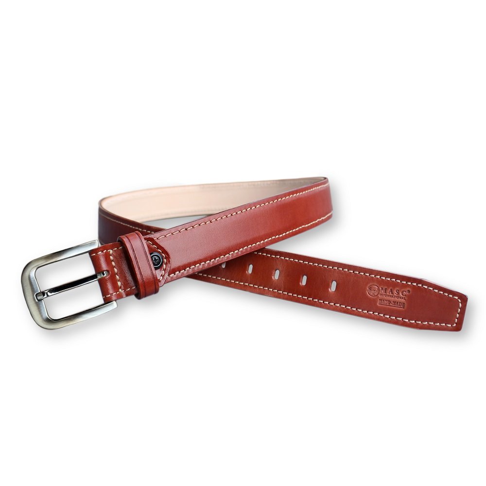 Premium Leather Holster Belt For Heavy Handguns