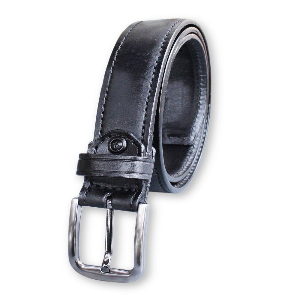 Concealed Carry Heavy Duty Genuine Leather Belt For Use With Heavy Handguns