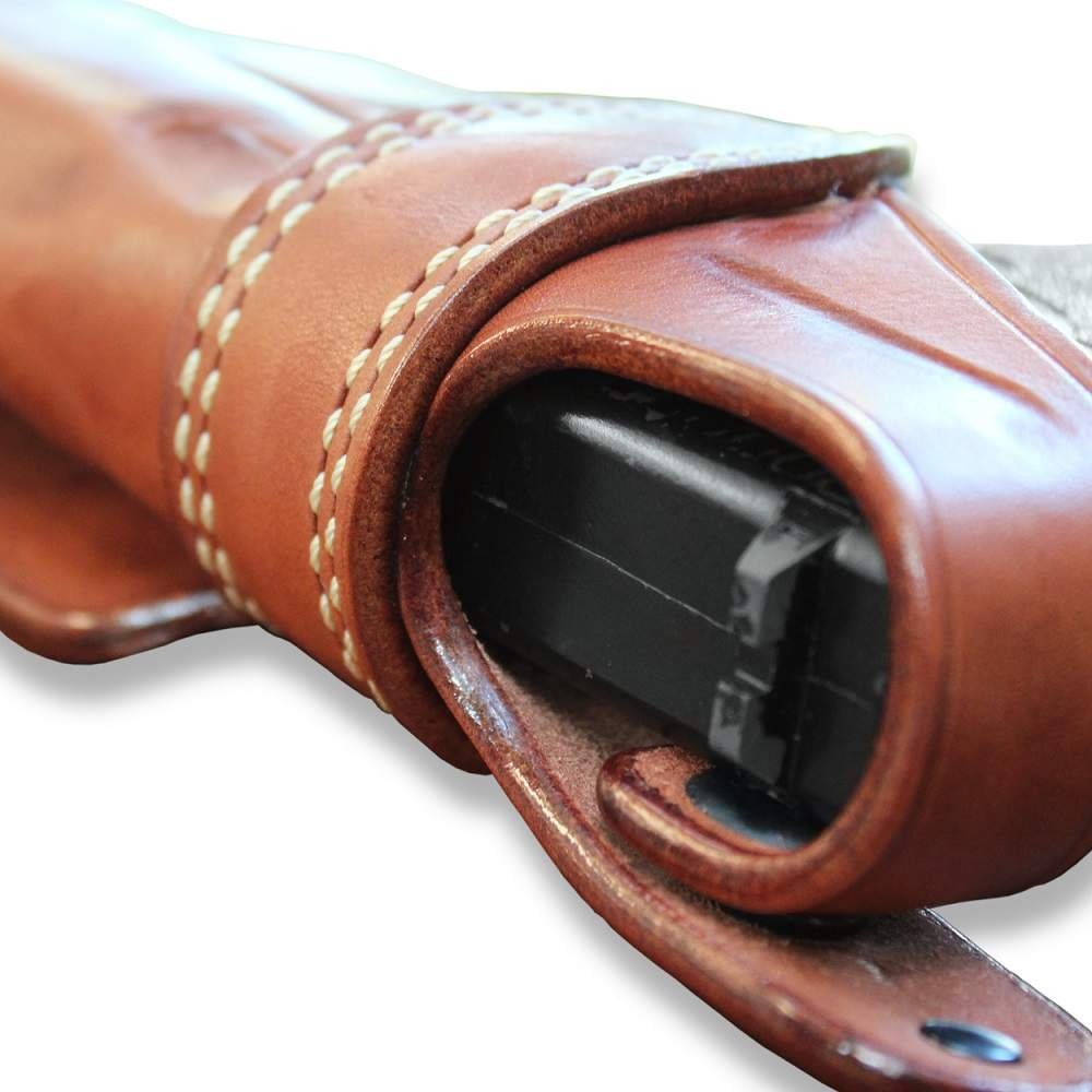 Premium Leather Belt Holster With Thumb Break For Good Retention