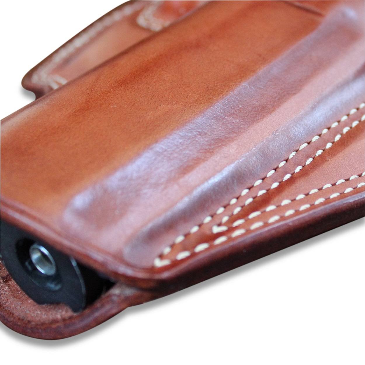 Leather (OWB) Pancake Holster For Desert Eagle, Fits ALL Calibers With 5" / 6" Barrel
