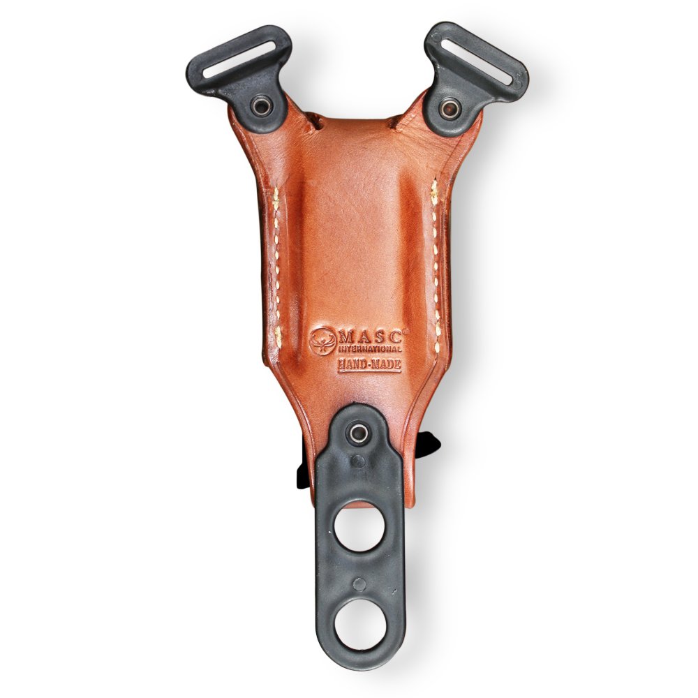 Leather Single Magazine Carrier For Shoulder System