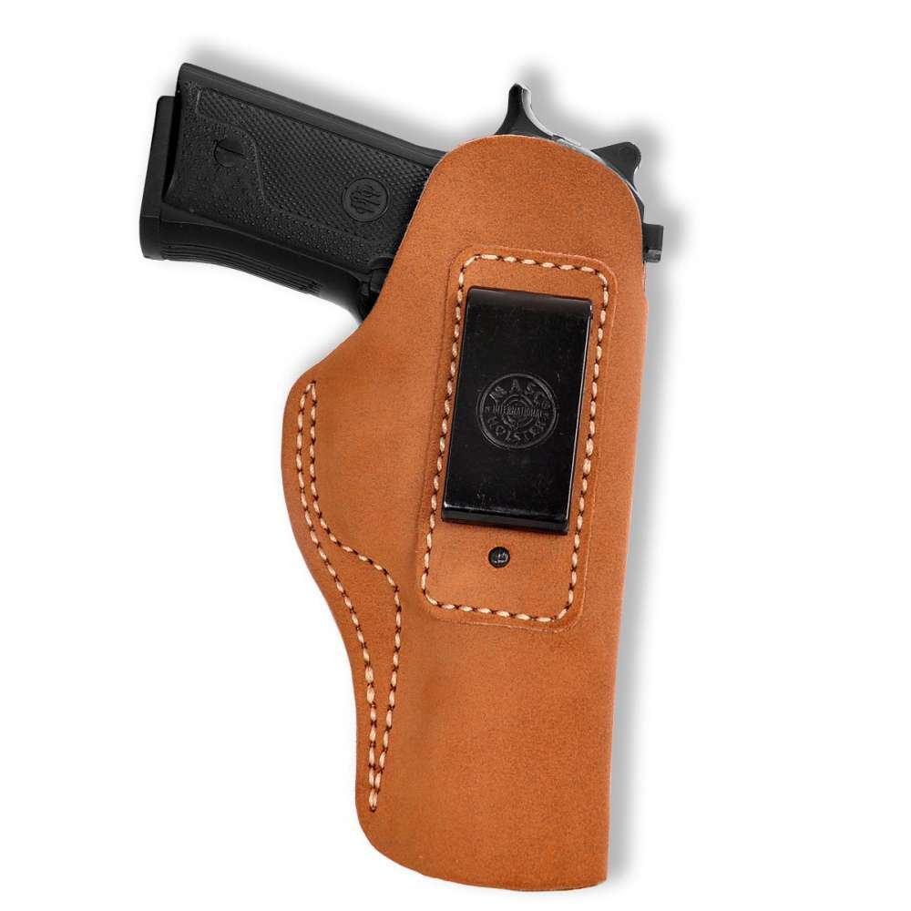 Premium Suede Leather (IWB) Concealment Holster With Expander Lock System