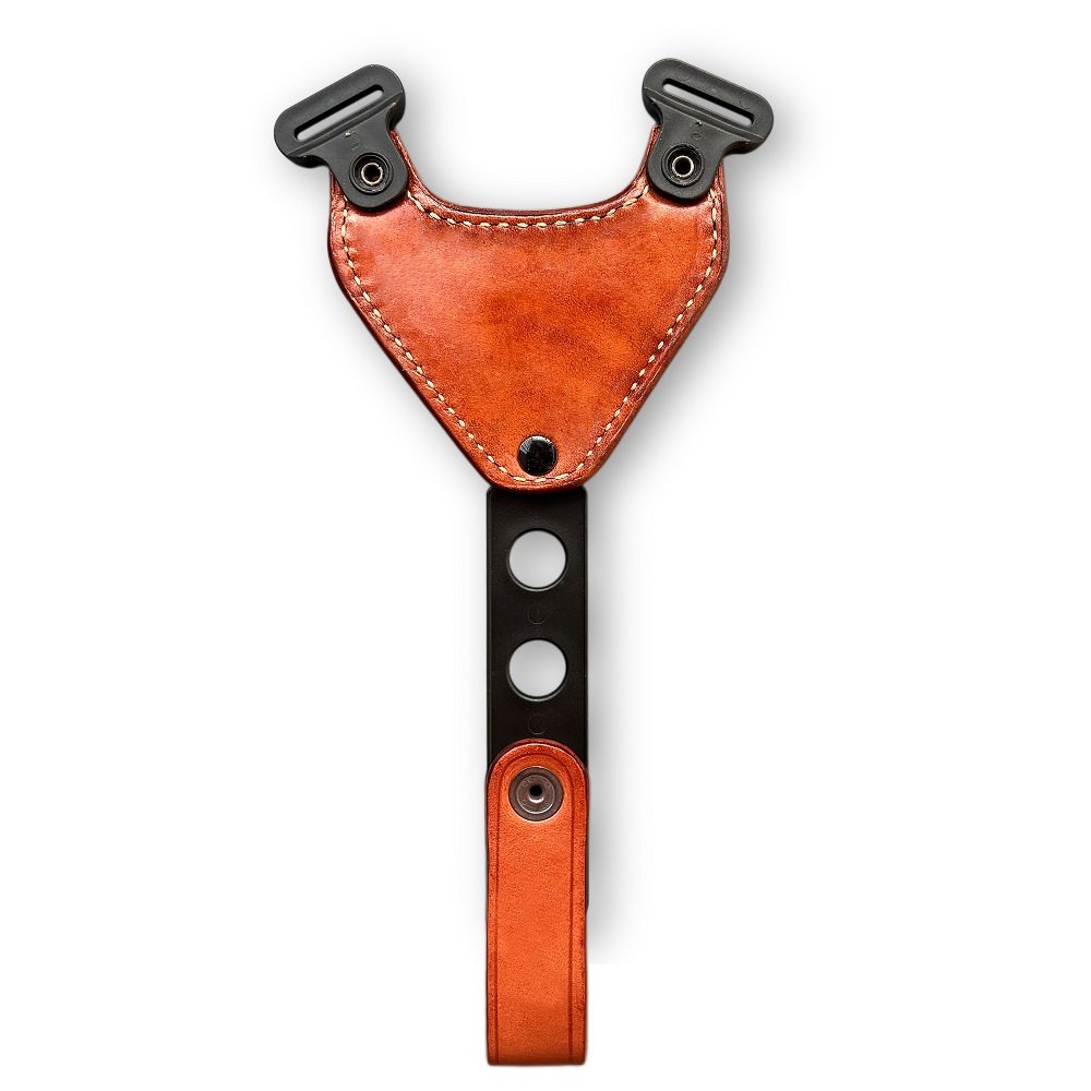 Ambidextrous Belt Tie Down, Harness Connector Plate For Shoulder System