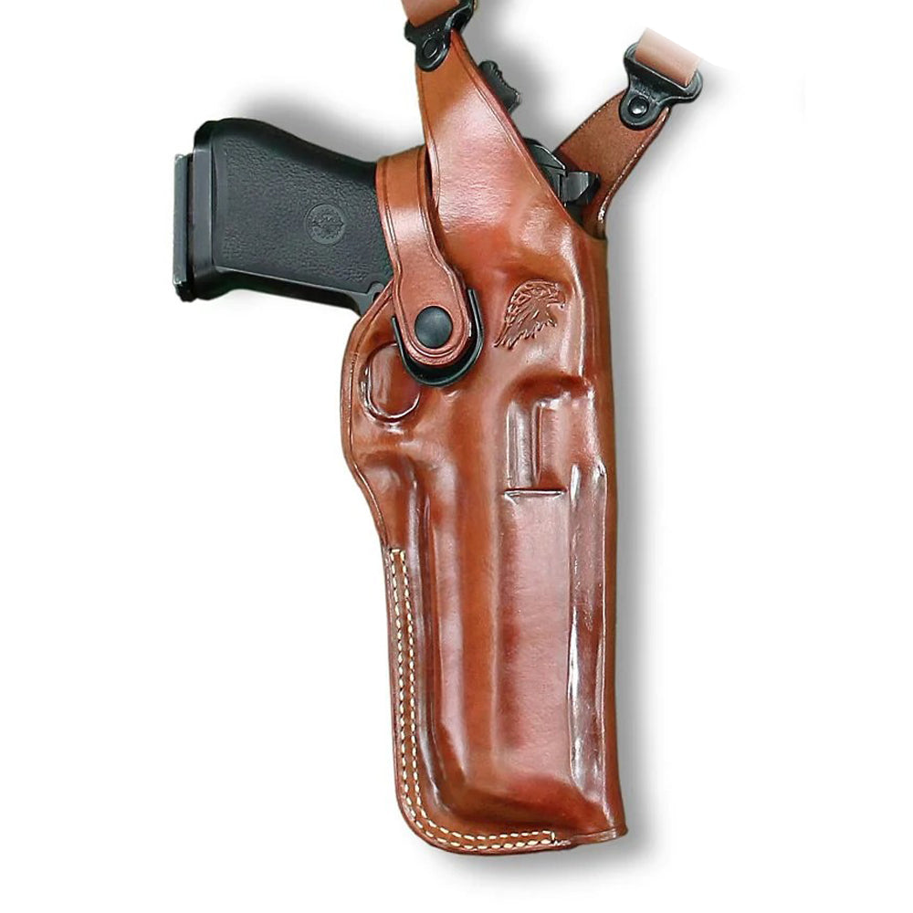 Leather Vertical Shoulder System Component Holster