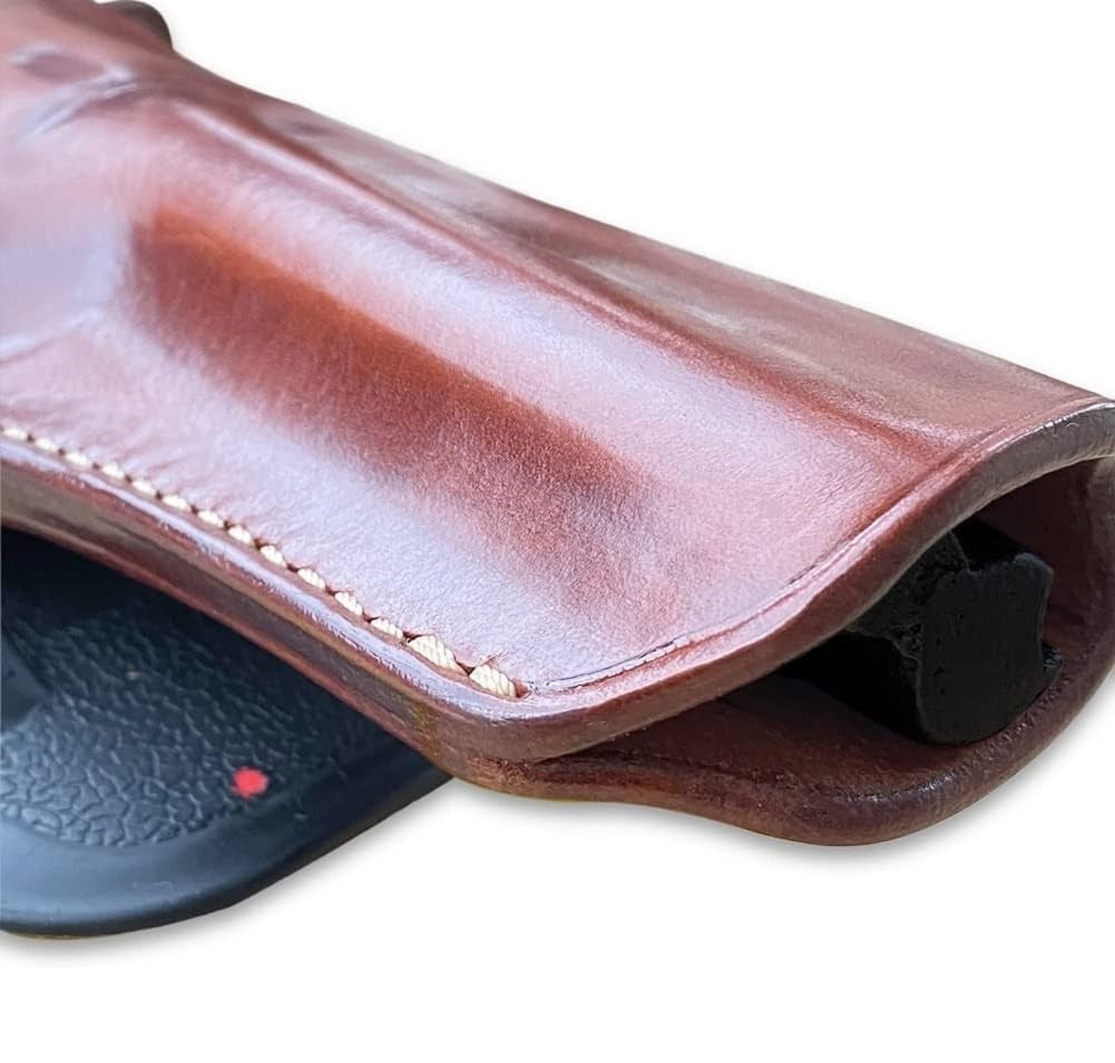 OWB Paddle Holster Open Top For Colt Saa, Pietta, Uberti Cattleman, Bounty Hunter, Ruger Vaquero, Smith Wesson