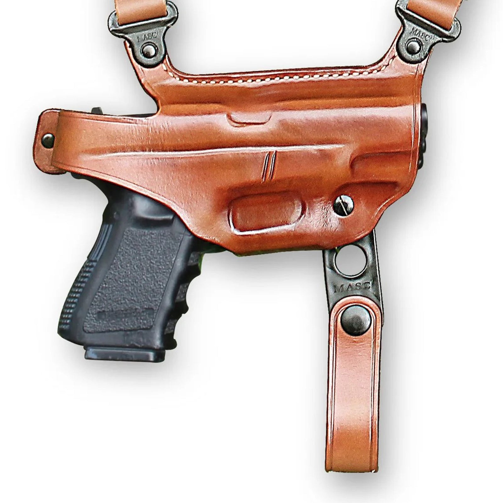 Leather Horizontal Shoulder System Component Holster