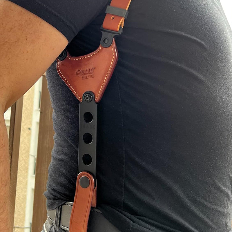 Ambidextrous Belt Tie Down, Harness Connector Plate For Shoulder System