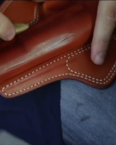 Masc Holster leather holsters handcrafted in our workshop