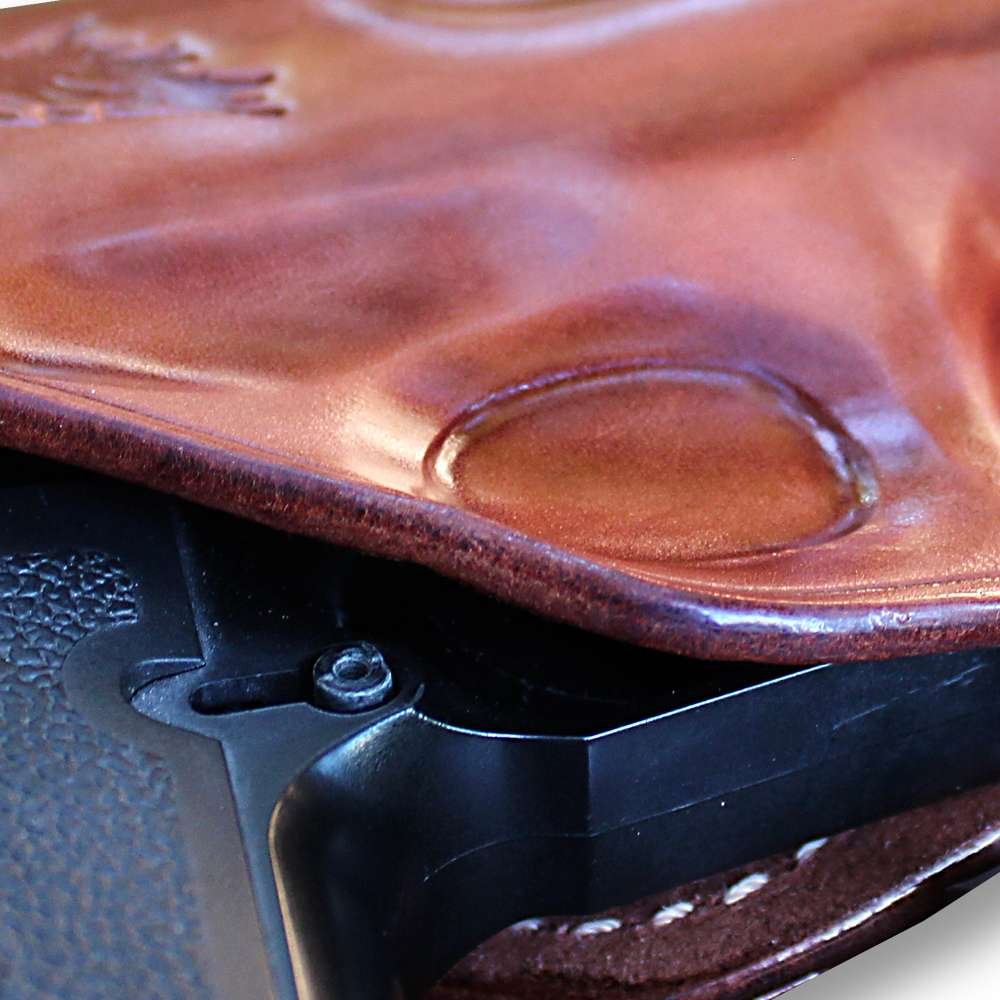 Leather (OWB) Paddle Holster For Desert Eagle - Fits ALL Calibers With 5'' 6" Barrel